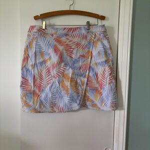Tropical Print Women's Skort 16W